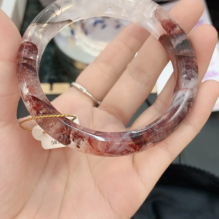 水晶手镯未镶嵌72(5758sss)