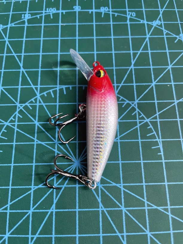 10g6cm远投狂霸狂鲅狂拔裸板沉水米诺全泳层适口 路亚饵翘嘴鱤鱼