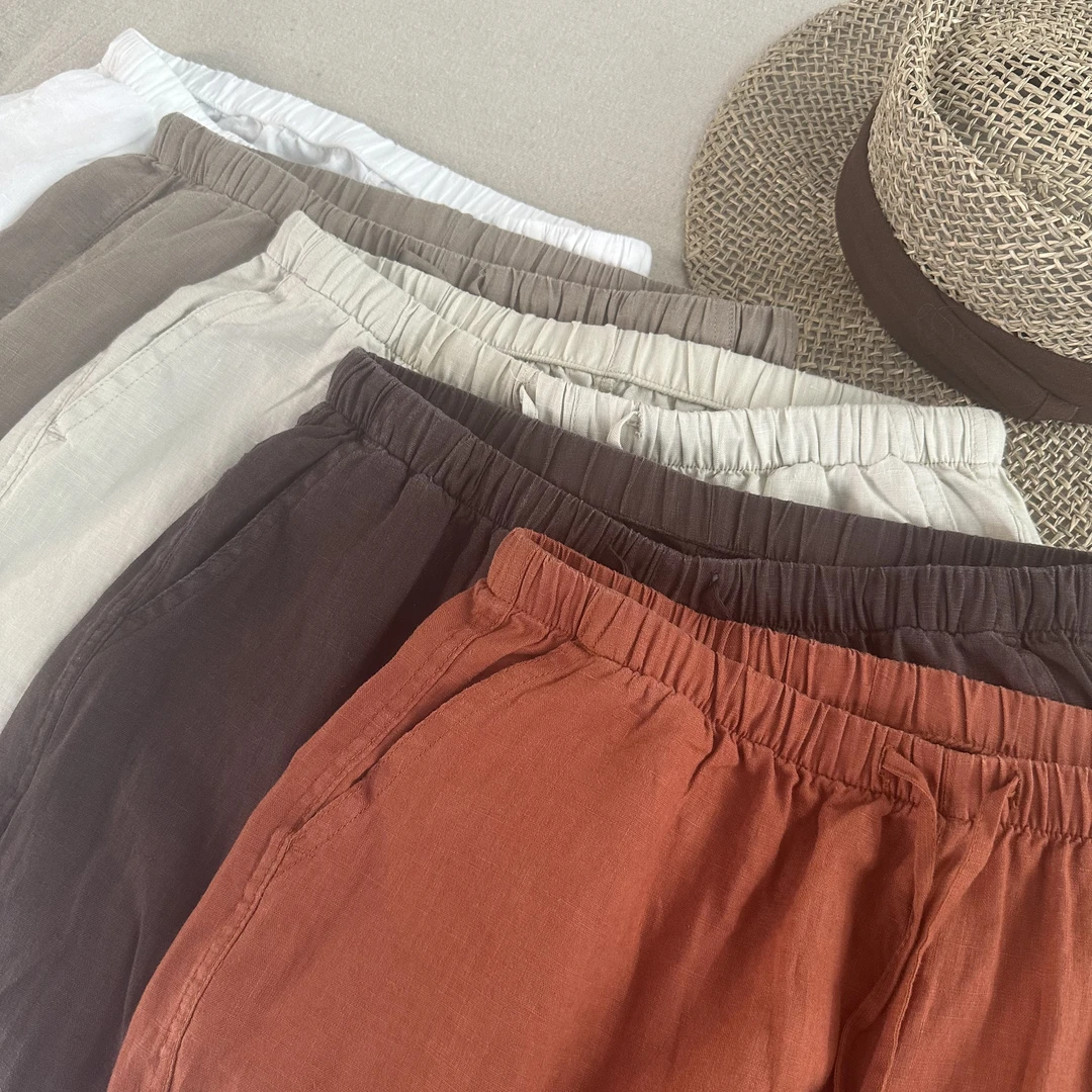 TP-简逸汉麻长裤