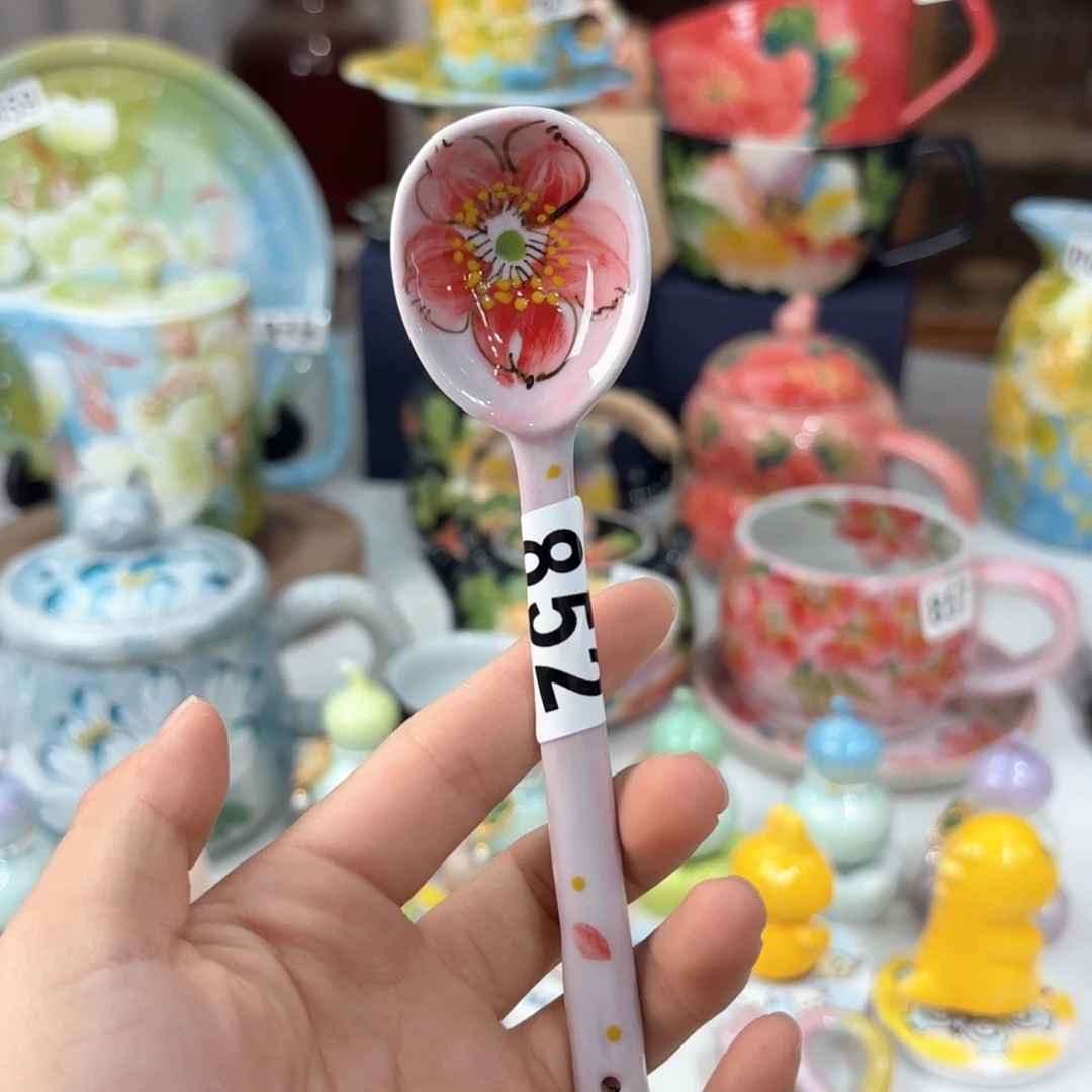景德镇手绘高温釉下彩陶瓷茶具