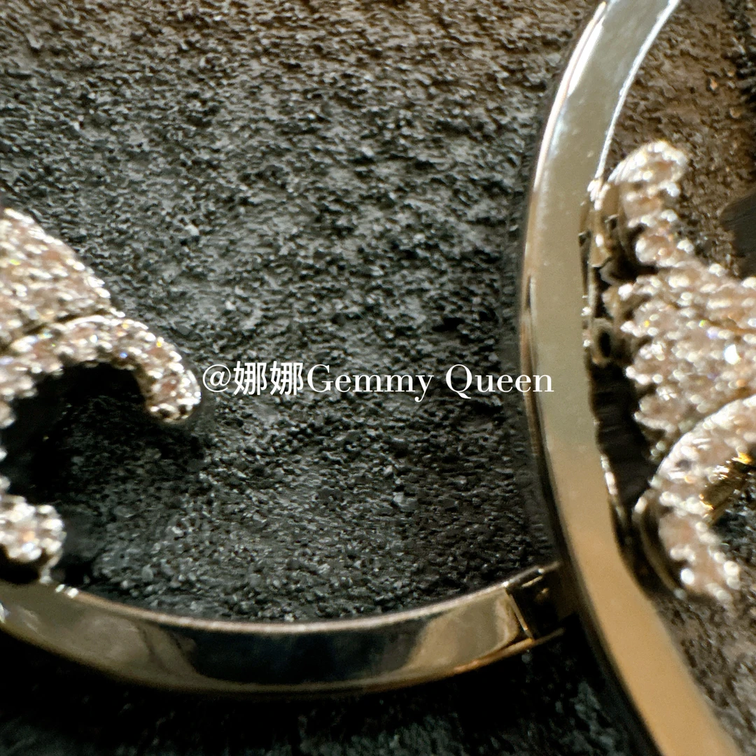 铜合金合成锆石耳饰 娜娜GemmyQueen耳环GQ09819