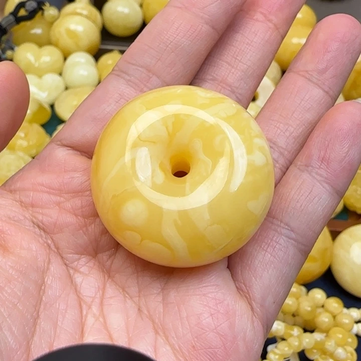 A***a蜜蜡颈饰未镶嵌天然蜜蜡