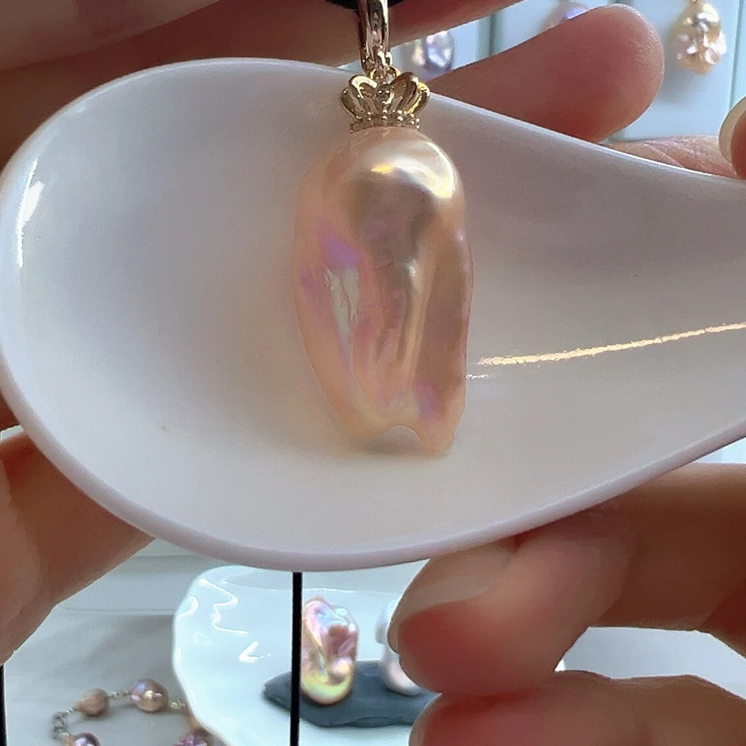 淡水珍珠未镶嵌颈饰