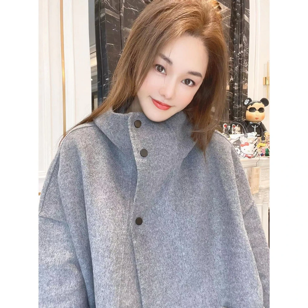 【苏哼哼】外搭毛衣开衫韩版宽松外套女秋冬款水百搭衣202214010