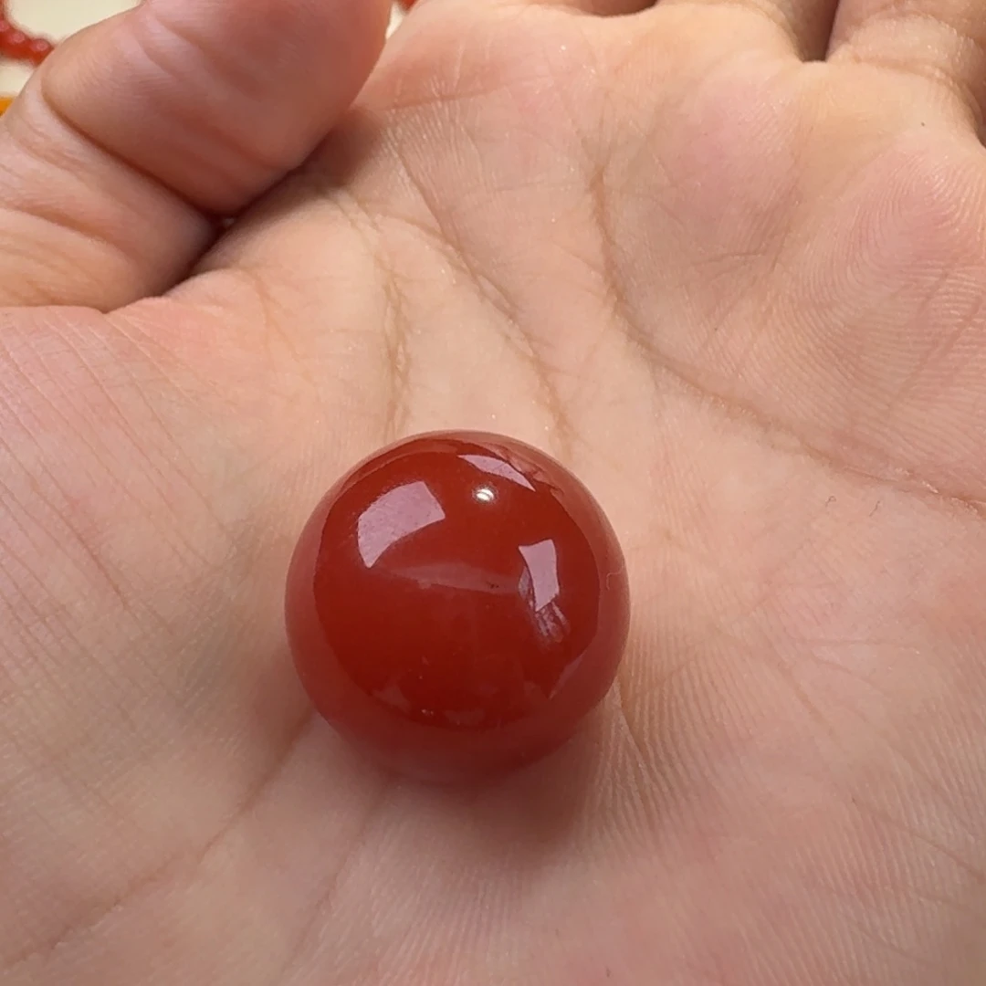 路****南红玛瑙南红未镶嵌圆珠19
