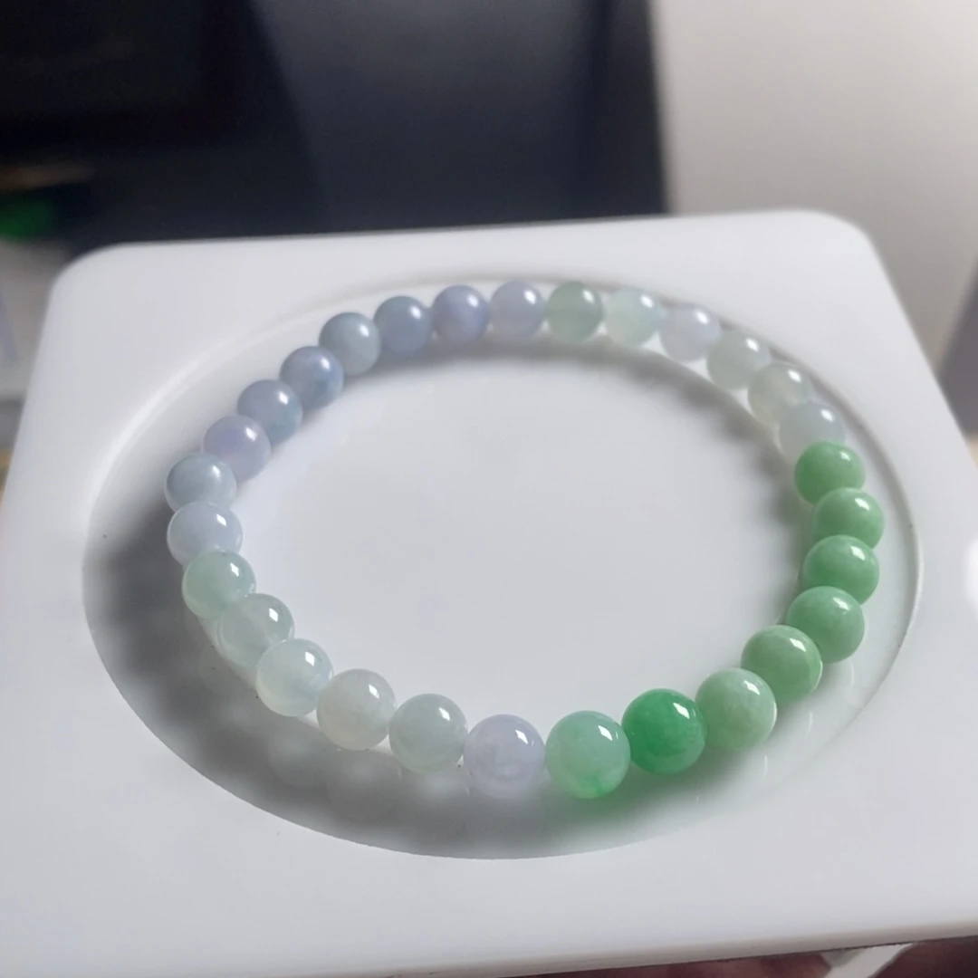 定制翡翠未镶嵌24 缅甸翡翠A货卡7.0