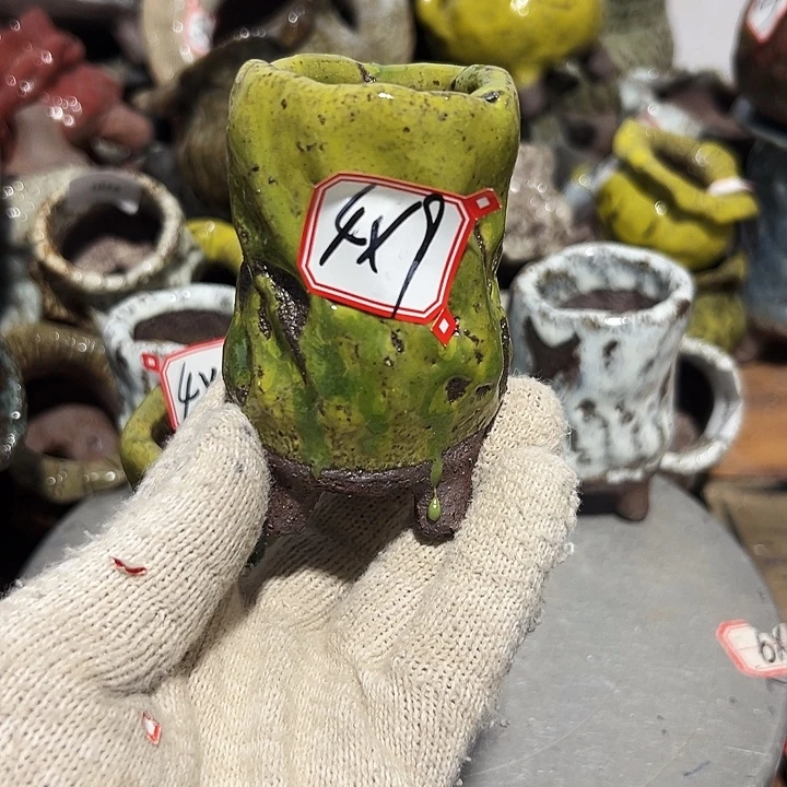 粗陶花盆制作就这样了，