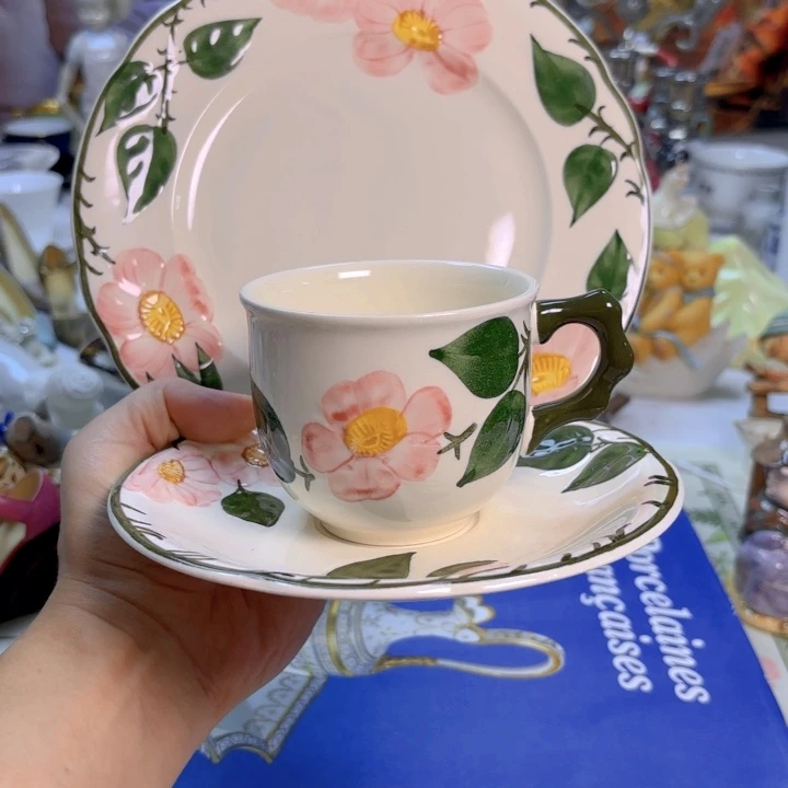 瓷片欧洲中古瓷器（唯宝手绘）