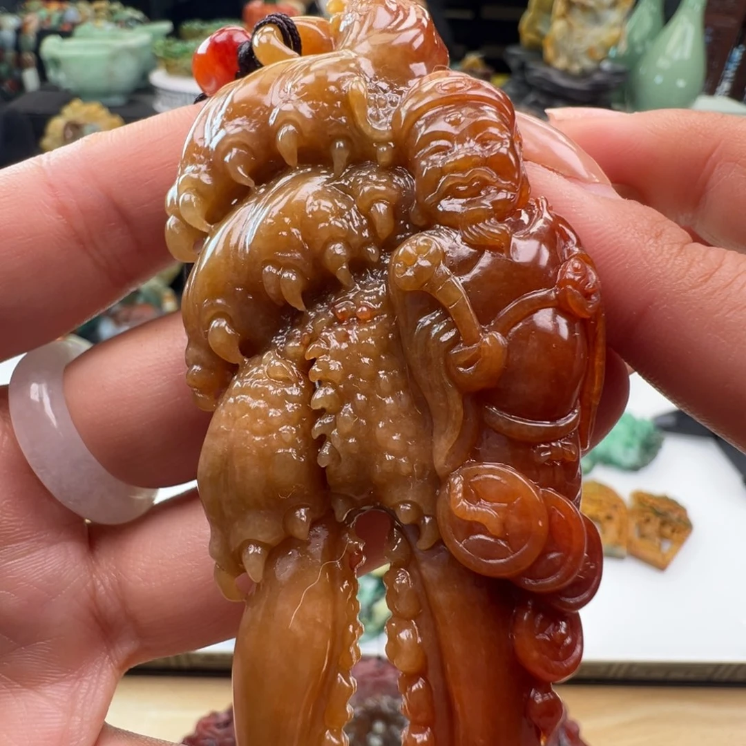未镶嵌挂件翡翠天然缅甸