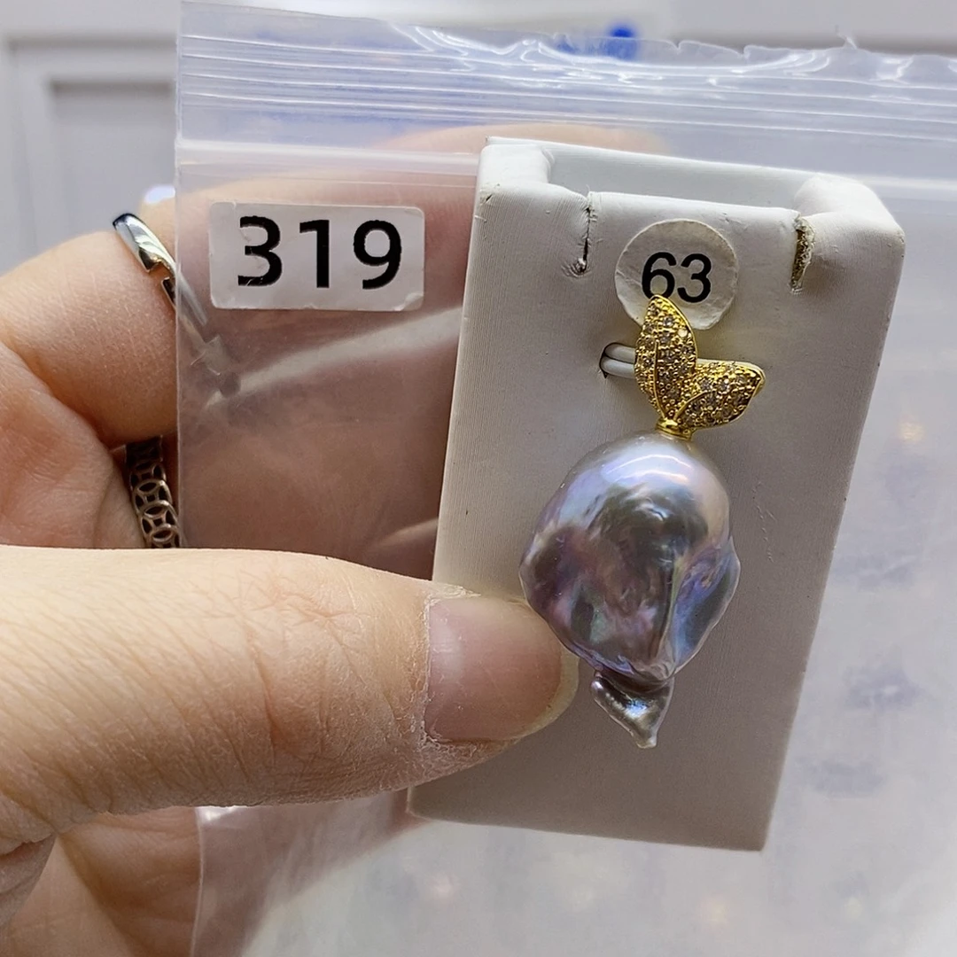 颈饰合金淡水珍珠