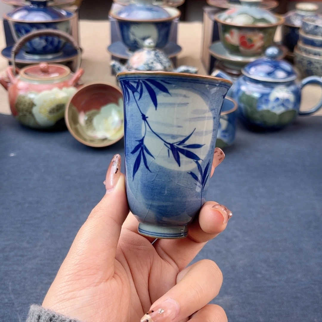 杯景德镇陶瓷杯子