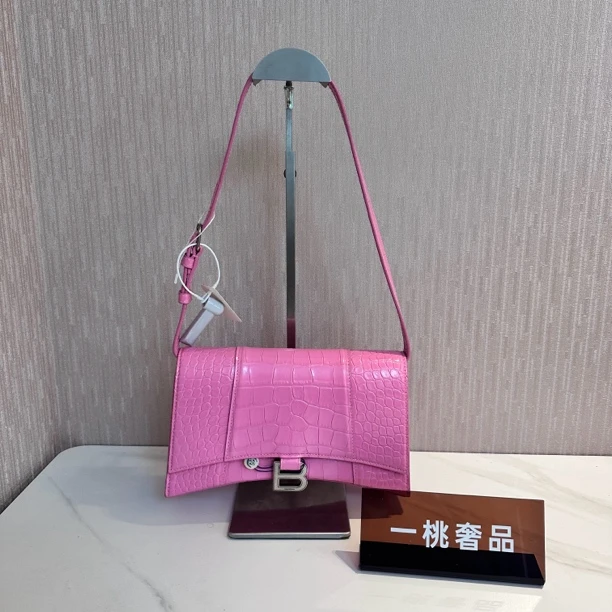 95新 Balenciaga/巴黎世家 一桃/巴黎世家 沙漏单肩包