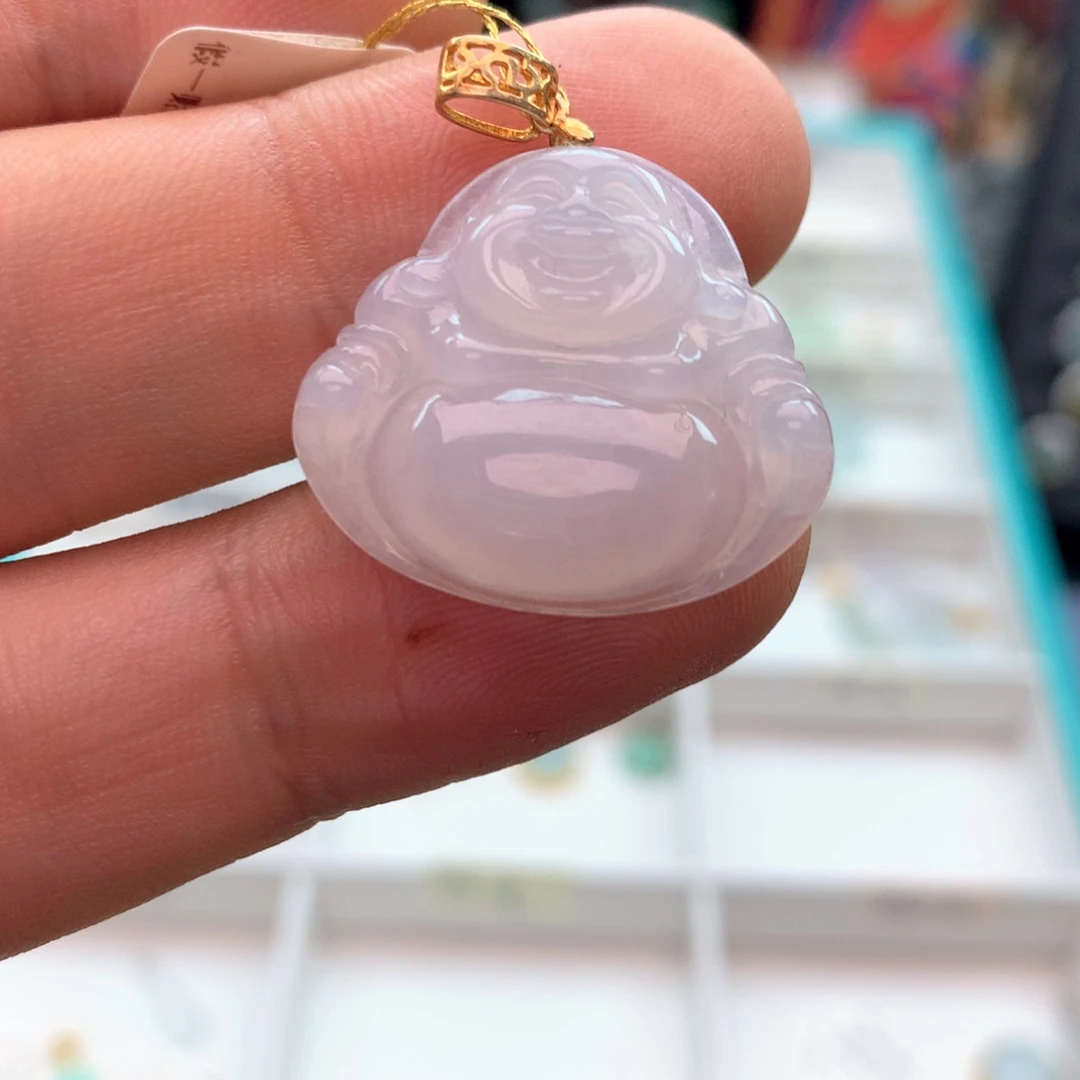 颈饰未镶嵌翡翠天****灯