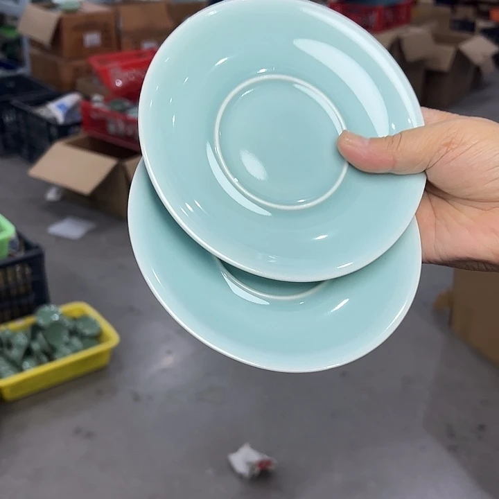 龙泉云间青瓷小米茶器