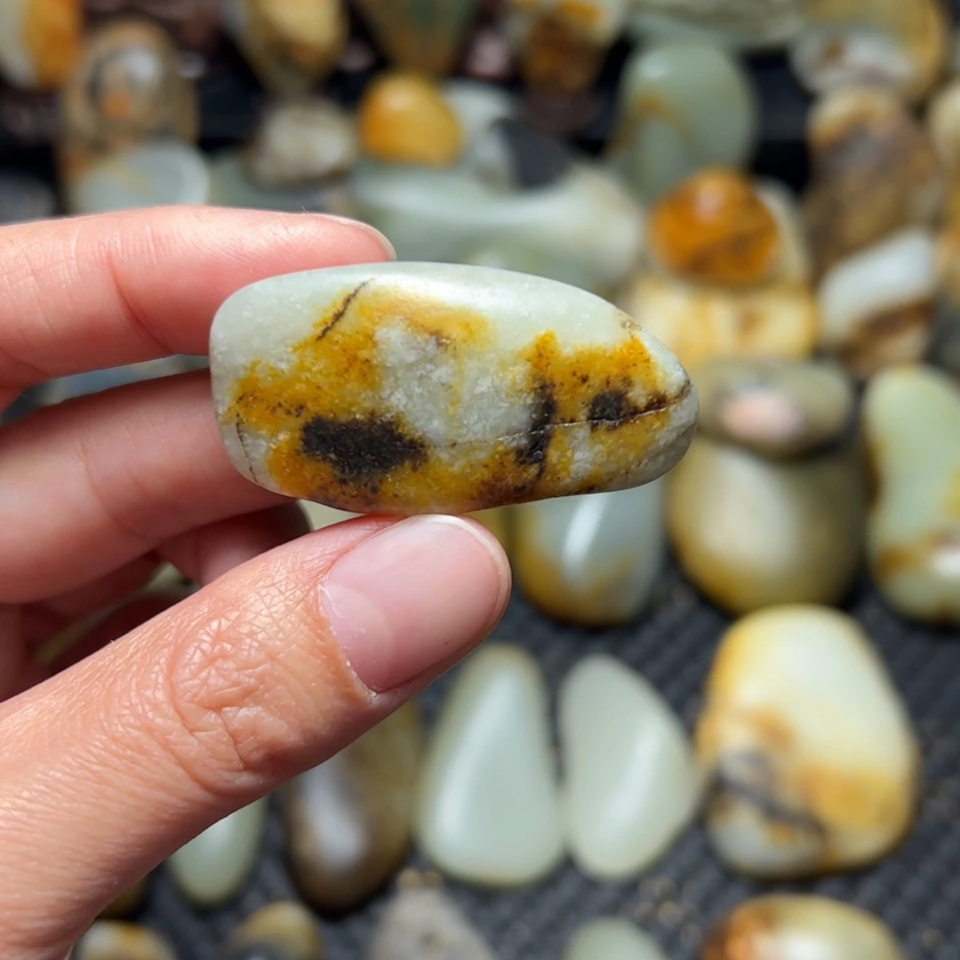 和田玉（青玉）A47未镶嵌