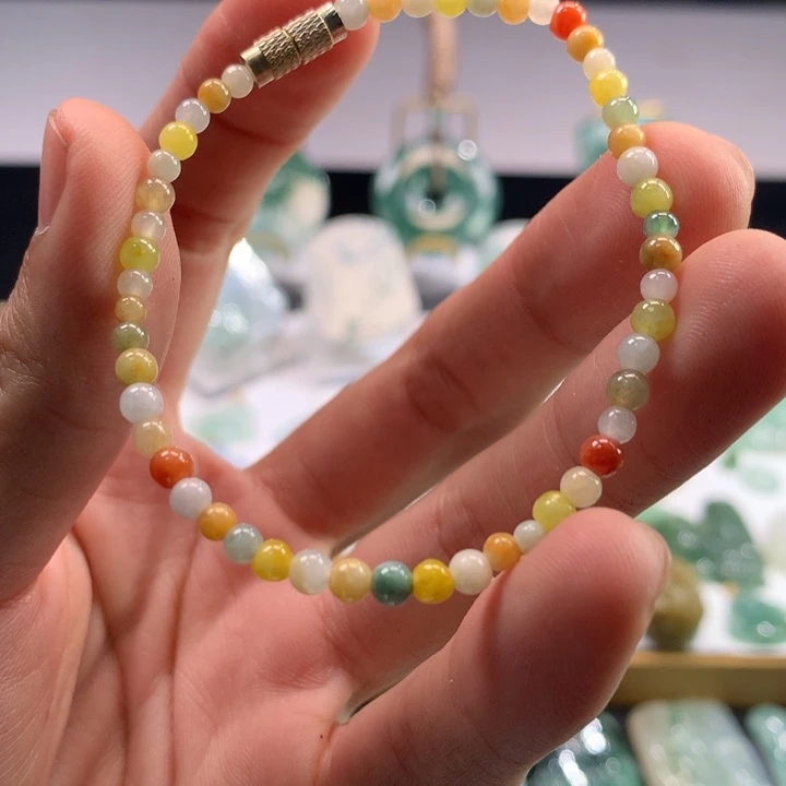 翡翠未镶嵌手链翡翠手链