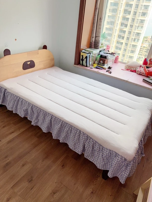 日系冰凉感格子两色床盖夏凉被