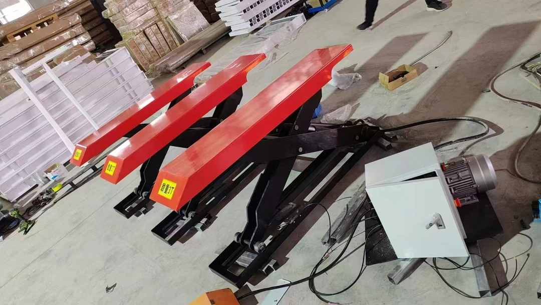 开料机升降上下料平台