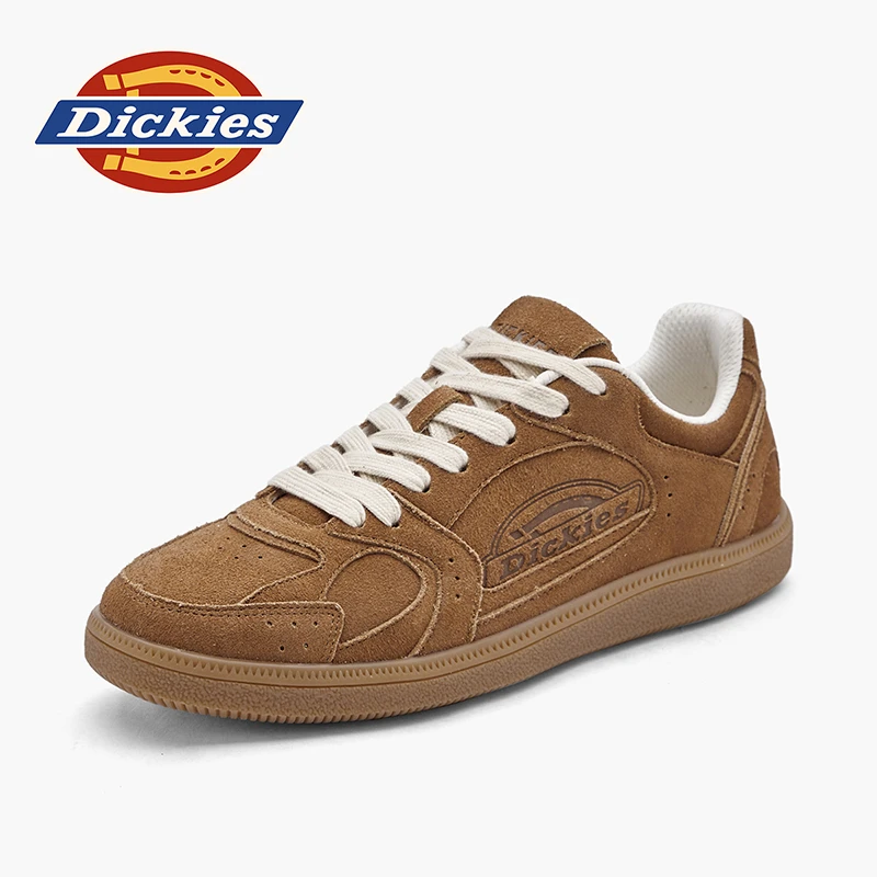 Dickies2025新款潮流机能潮鞋休闲鞋低帮韩版时尚翻毛皮滑板鞋男
