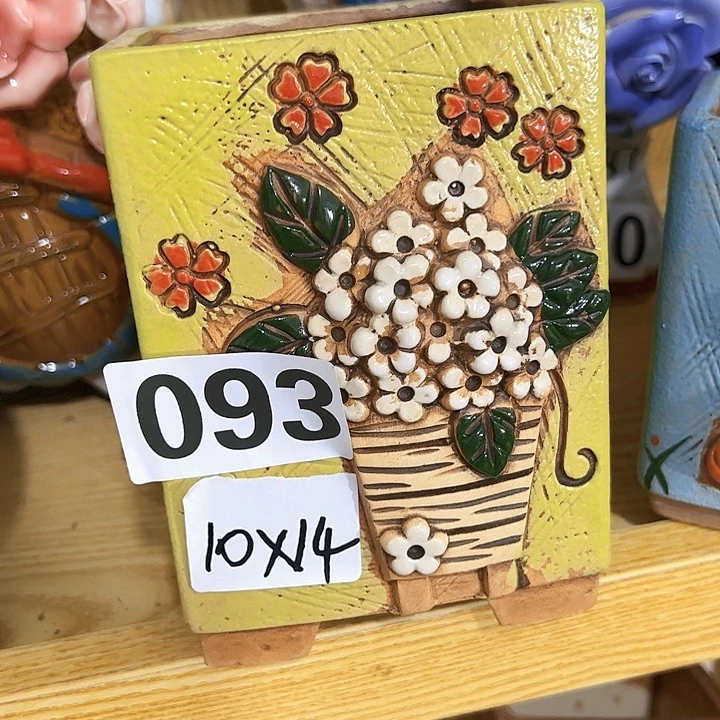 陶瓷多肉花盆满15包邮