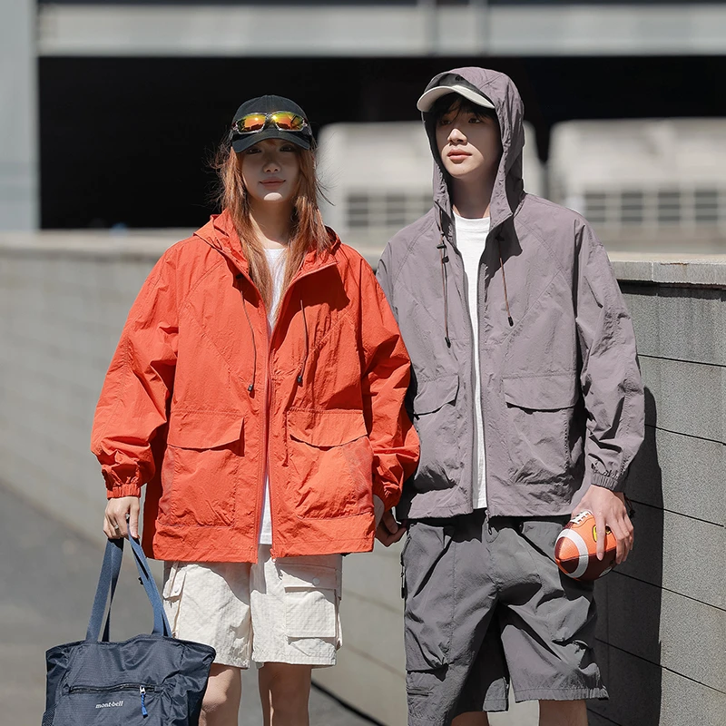 春夏轻薄防晒外套夏季50+防晒服轻盈防风上装4M