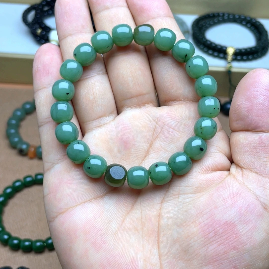 未镶嵌手串和田玉