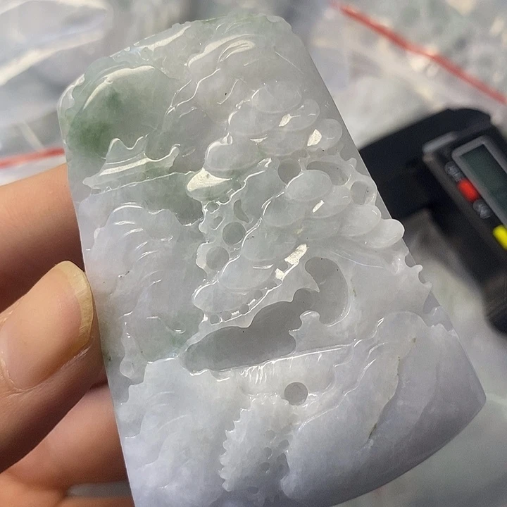 翡翠未镶嵌颈饰天然翡翠A货