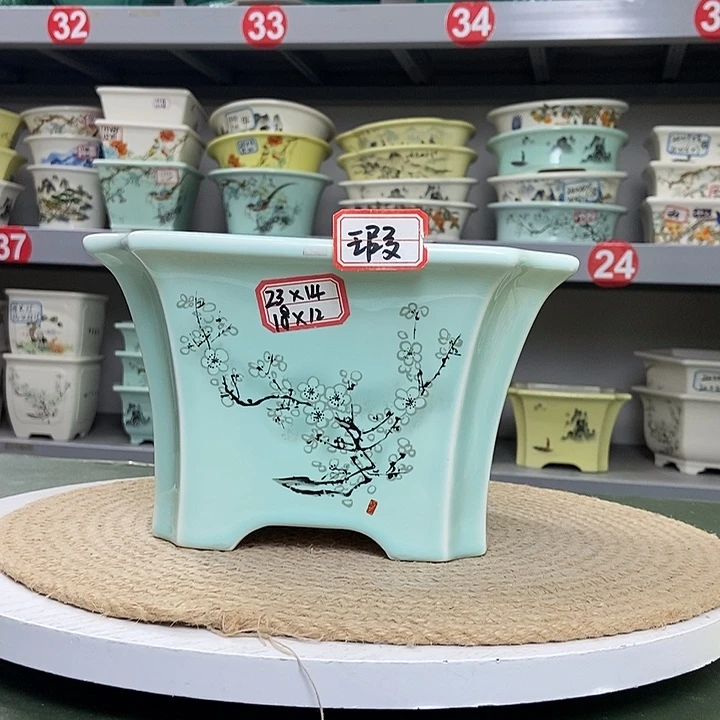 紫砂紫砂花盆0808