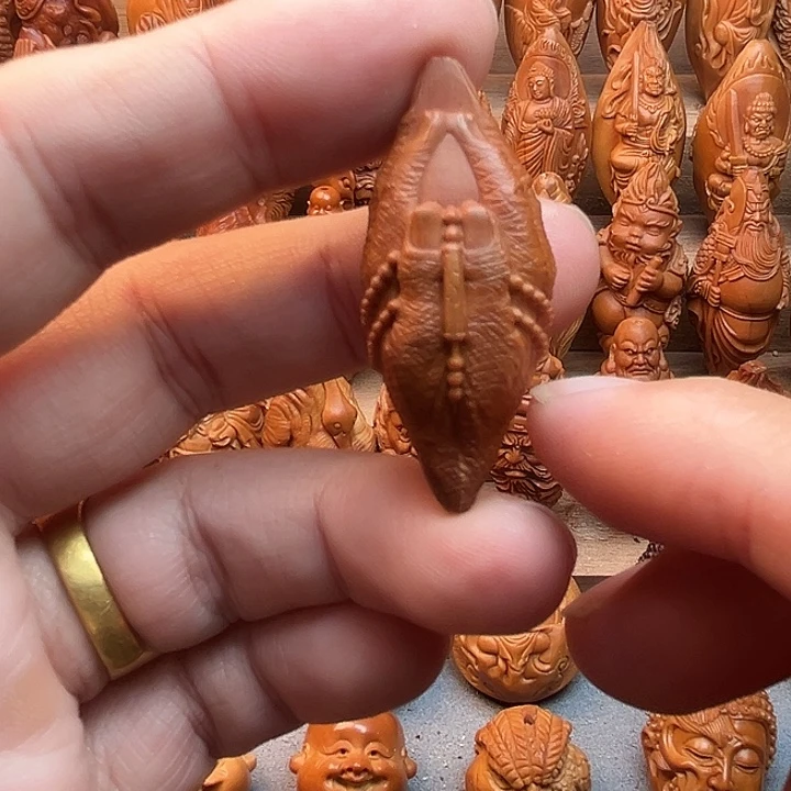 橄榄核吊坠20佛手福利