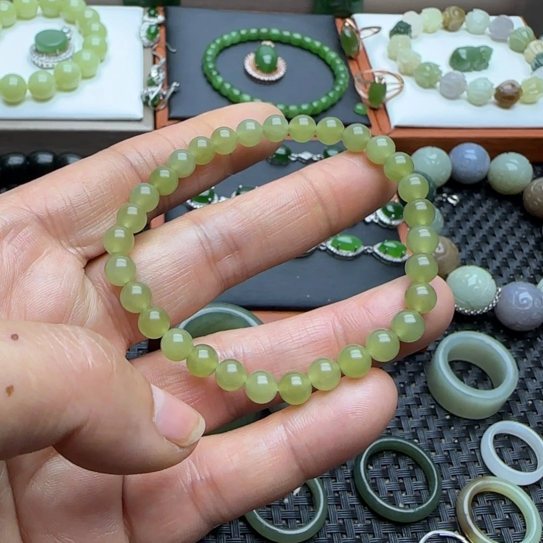 和田玉（糖玉）未镶嵌手串