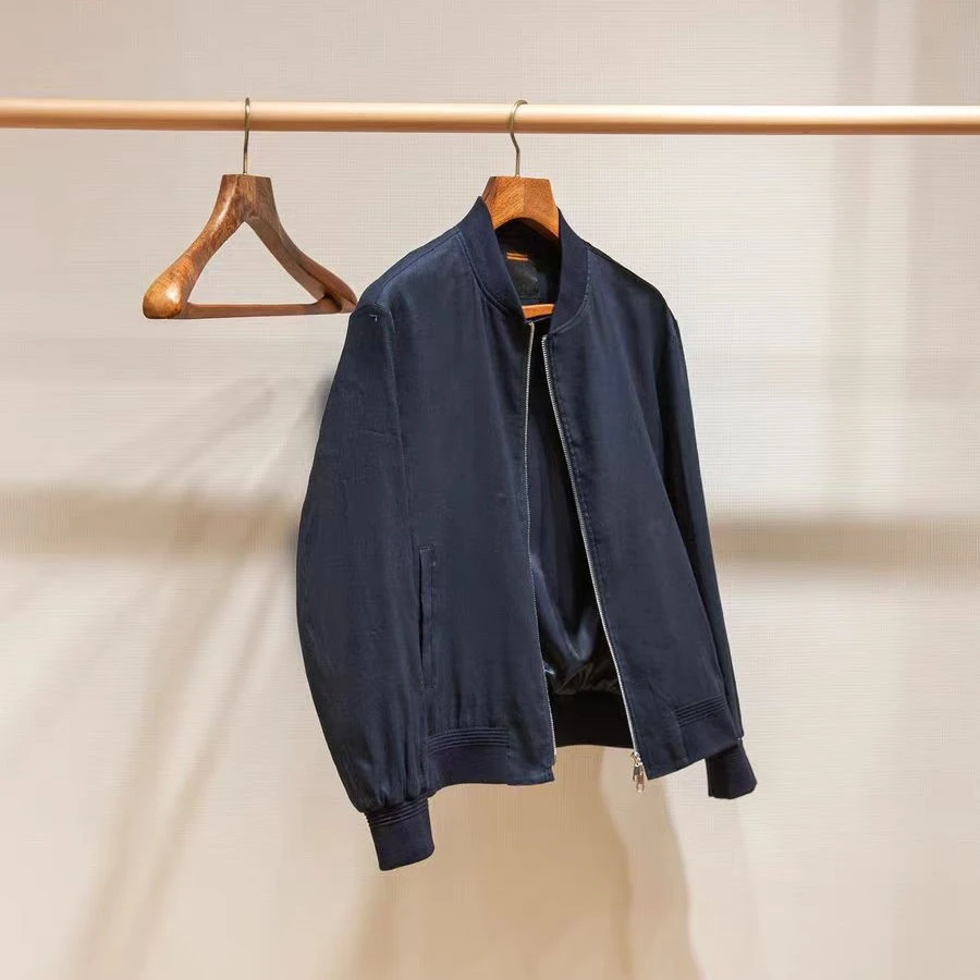 TOM FFIOR【Z*E-2W+】意奢臻选！贵族老钱风亚麻混纺夹克外套2306