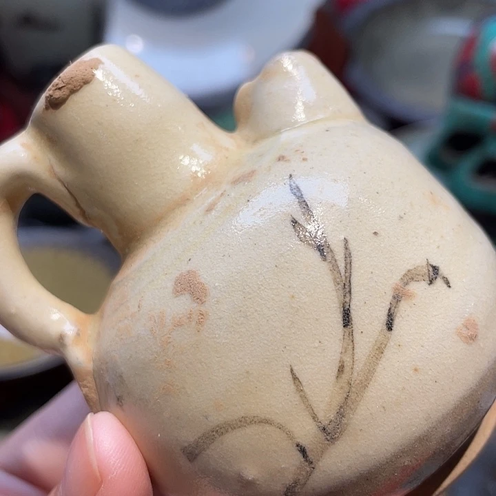 瓷器建盏窑变茶碗