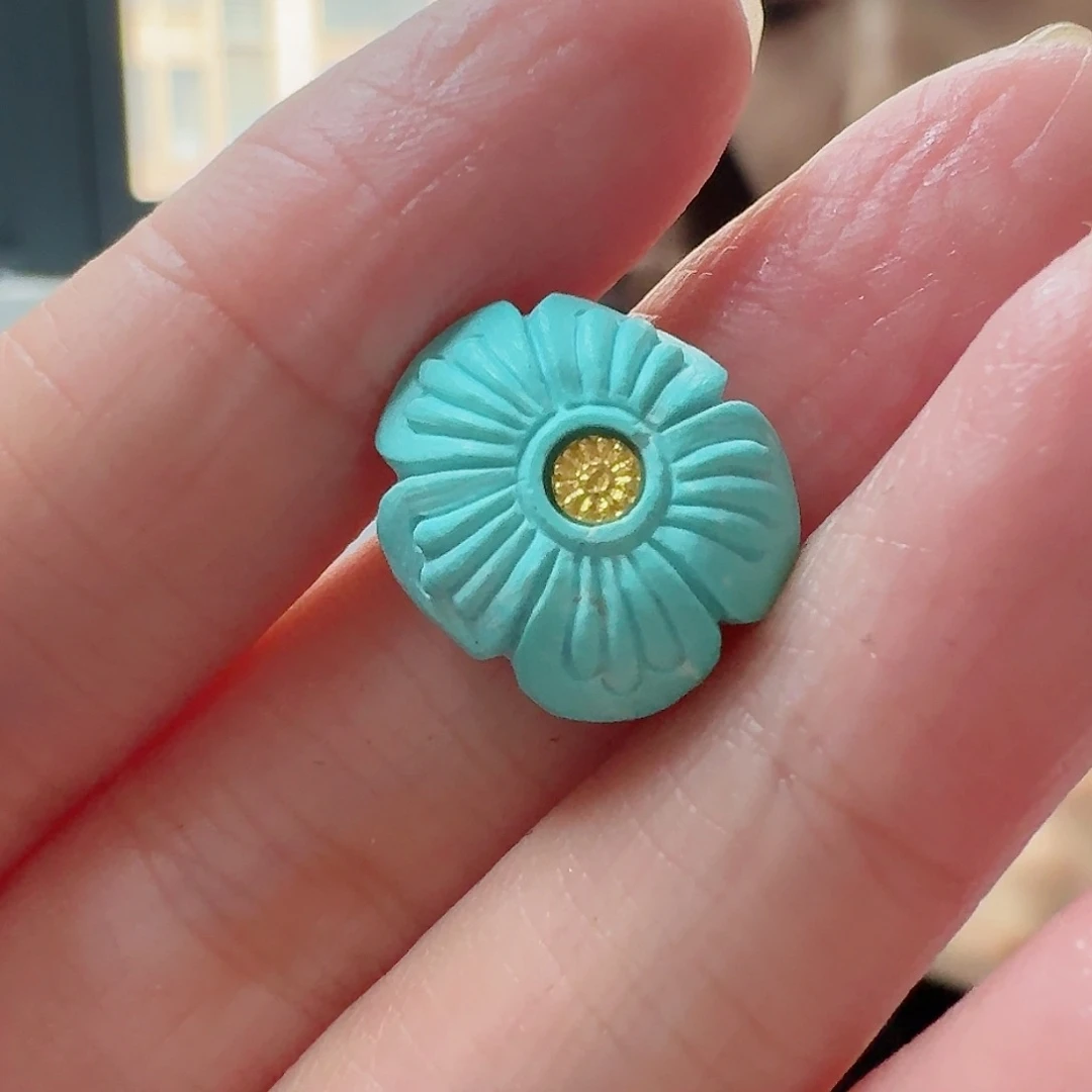 绿松石珠宝奇石未镶嵌