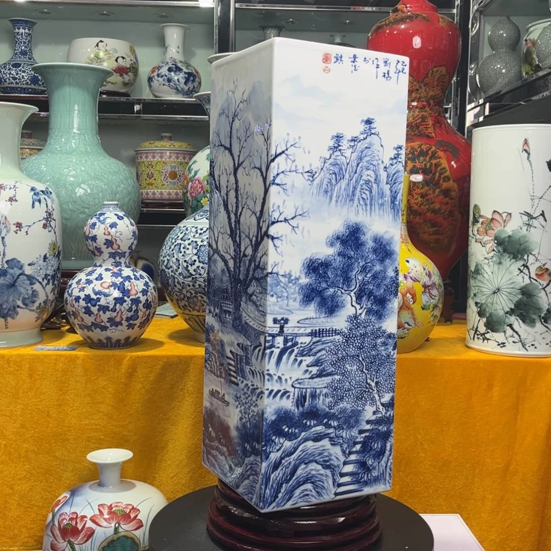 景德镇陶瓷花瓶摆件