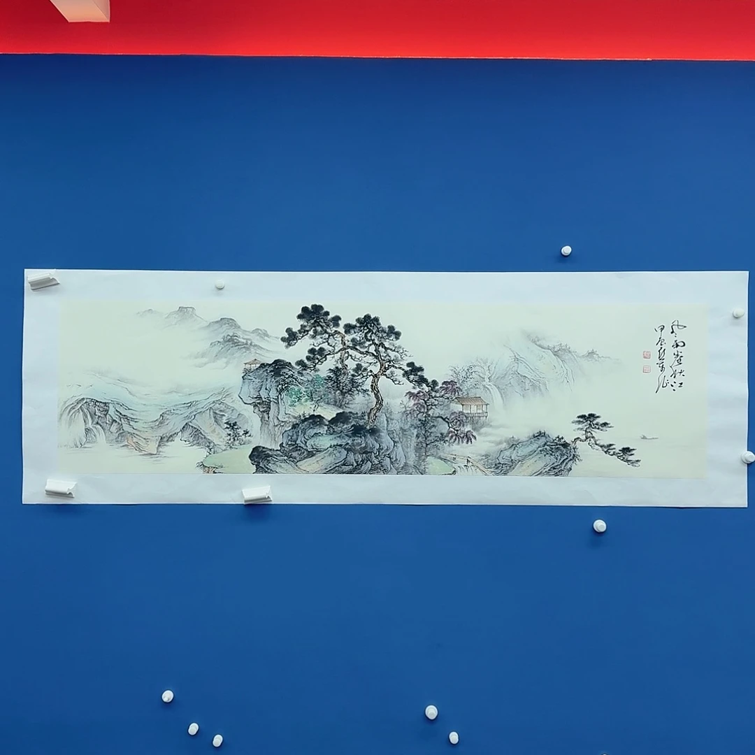 国画多次参加国内外大型