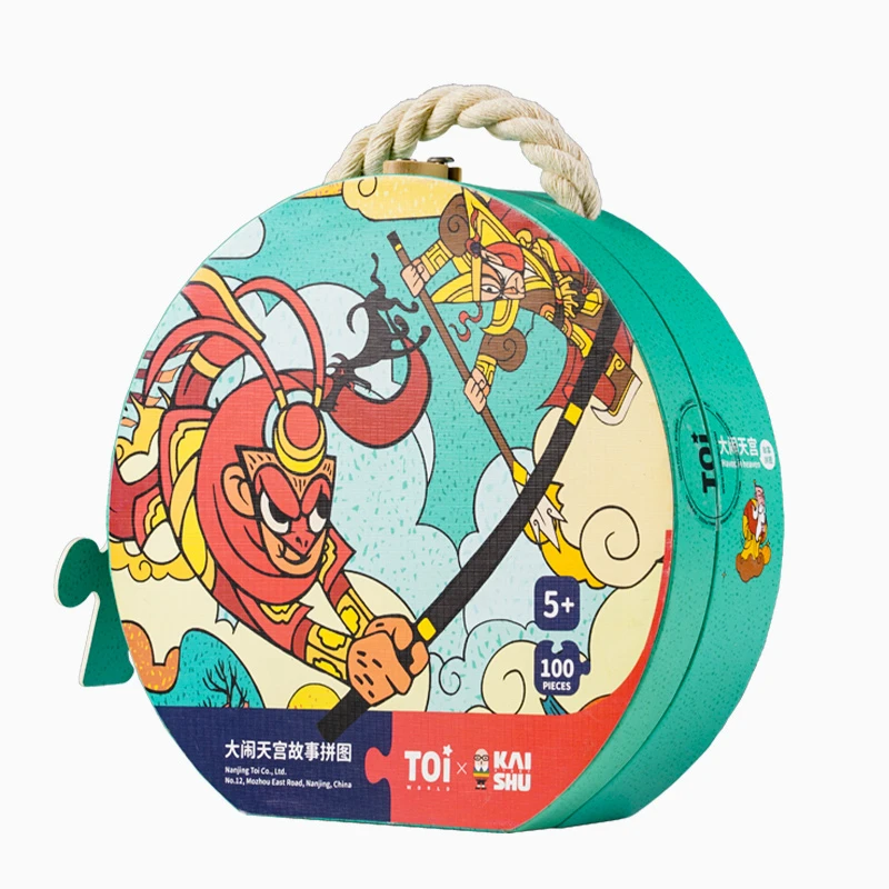 TOI & 凯叔联名款 大闹天宫故事拼图 5岁+ 100片