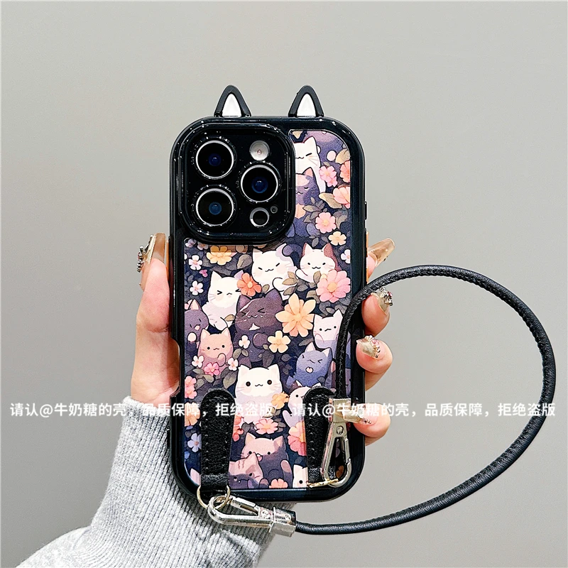 奶油壳适用苹果17/iPhone/华为荣耀/OPPO/VIVO/小米/手机壳爆款潮
