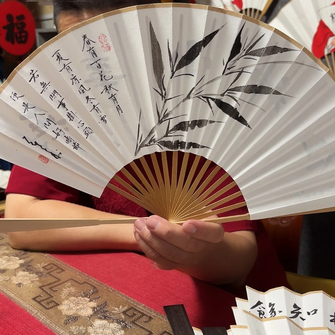 书法手写手绘作品7寸玉竹春有百花
