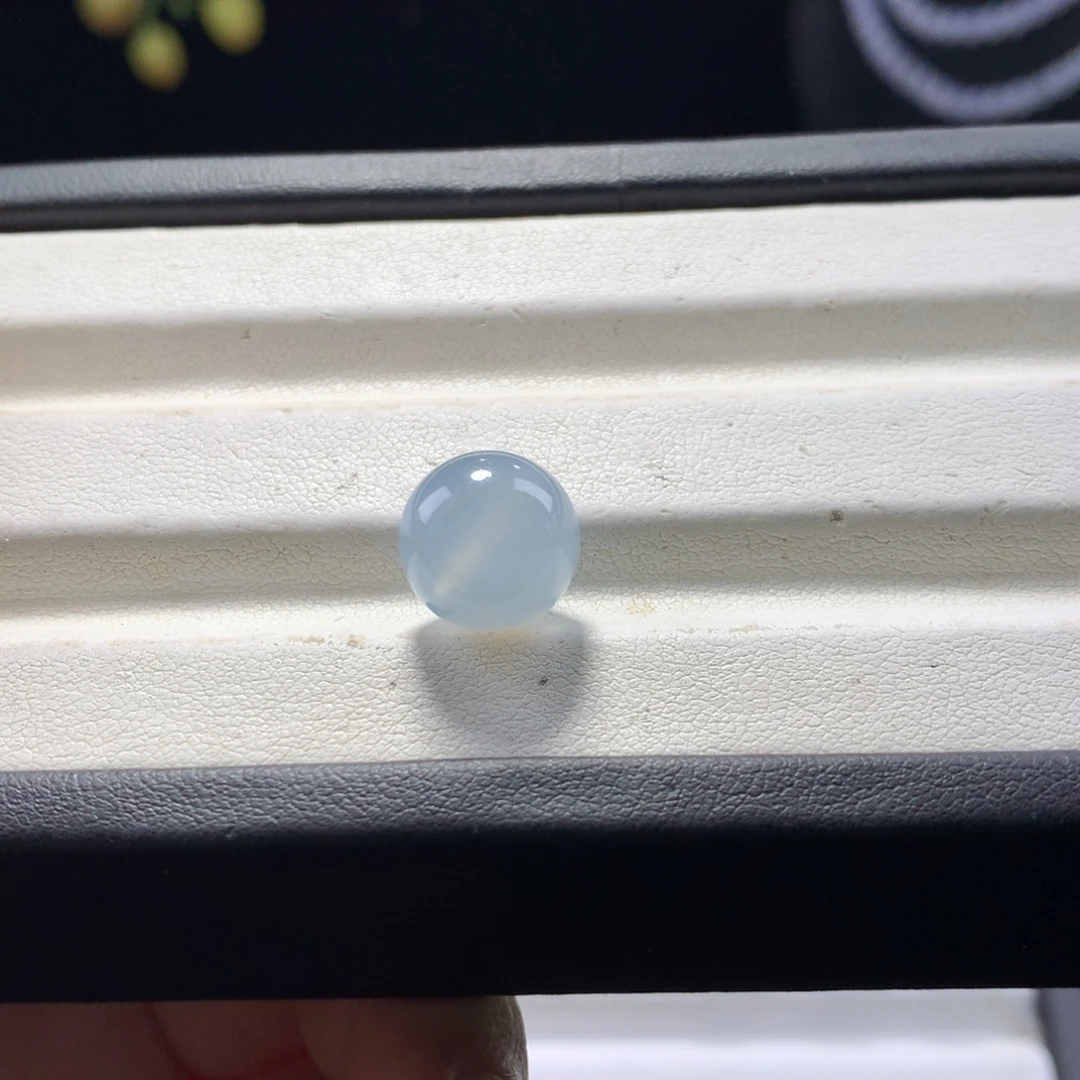 翡翠未镶嵌手串卡12星空蓝紫