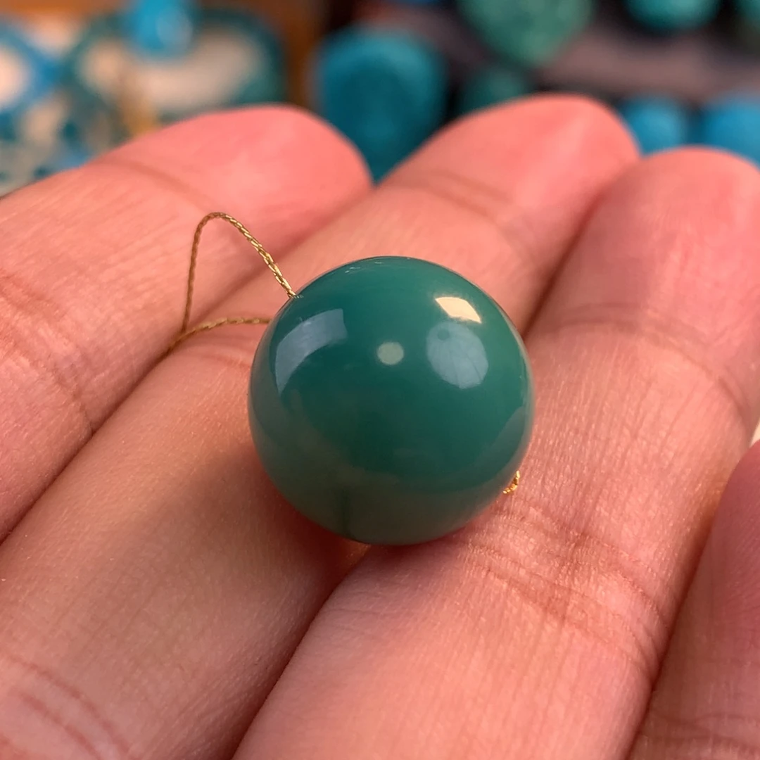 未镶嵌绿松石珠宝奇石