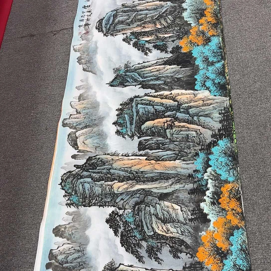 国画国画作品多次入选国内外