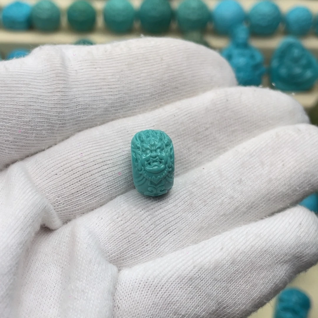 绿松石未镶嵌颈饰卡14.3-9