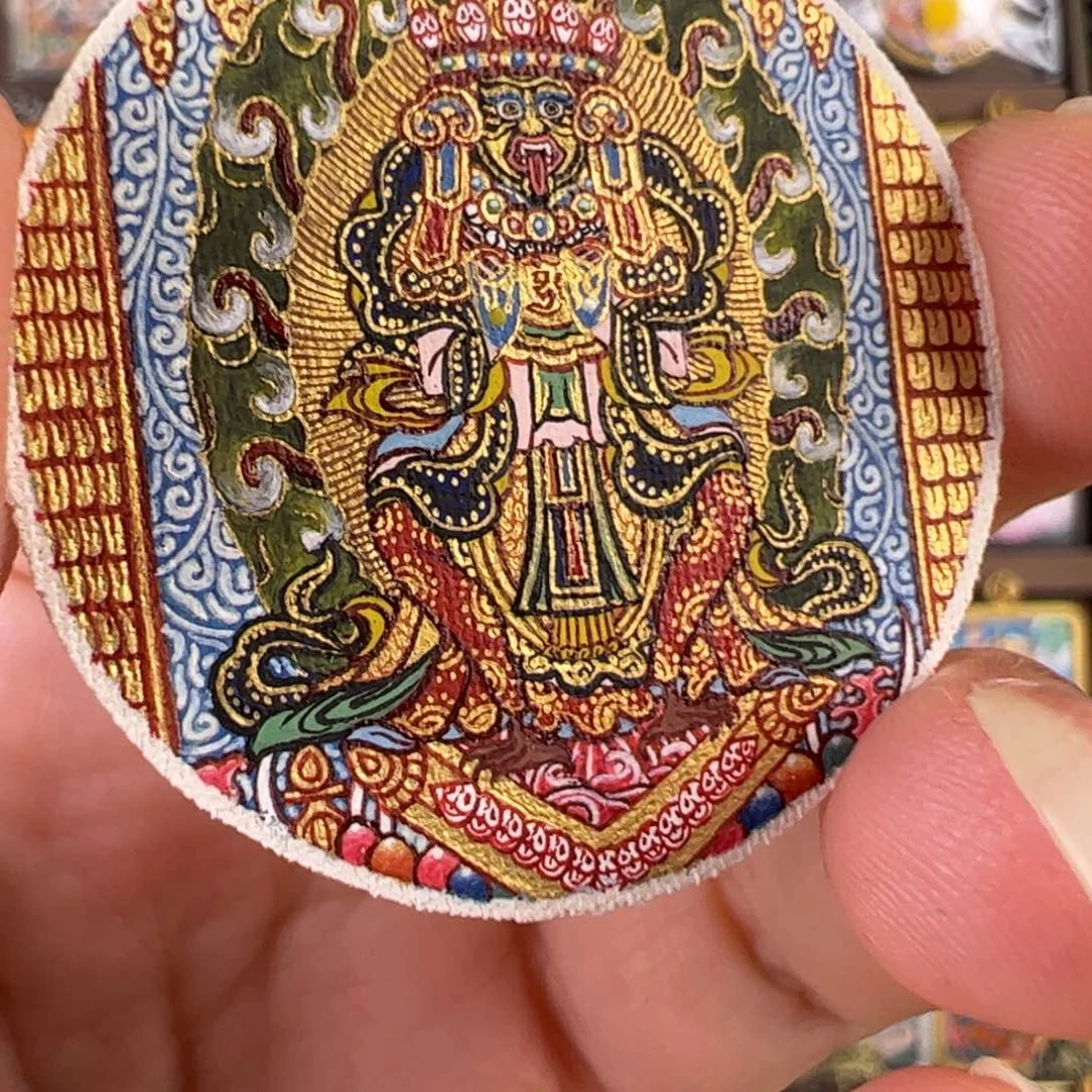 m***y吊坠扎基拉姆唐卡绘画作品
