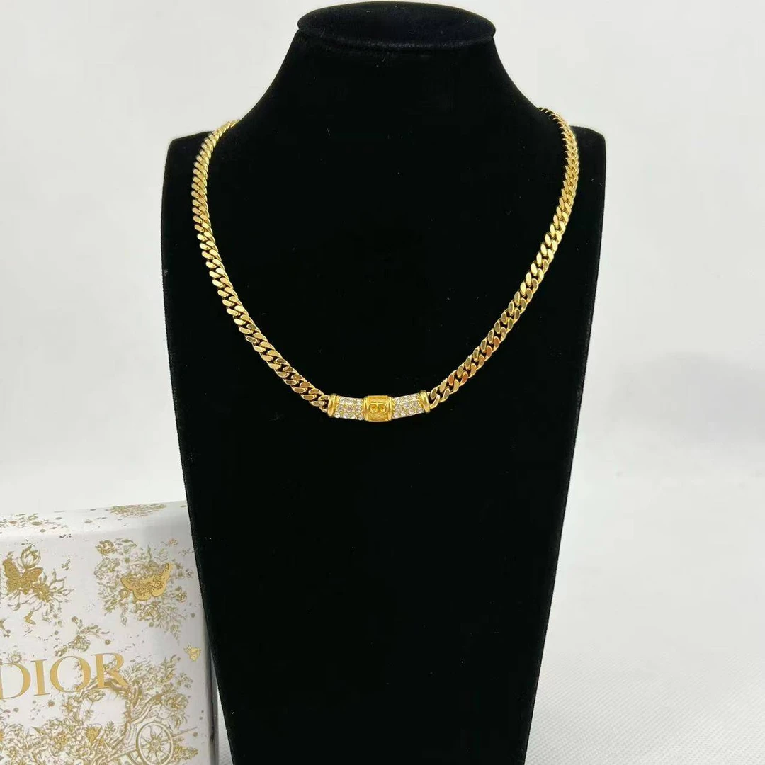 胖虎佳佳/迪奥/95新/公价0/饰品/项链/31B2508060079