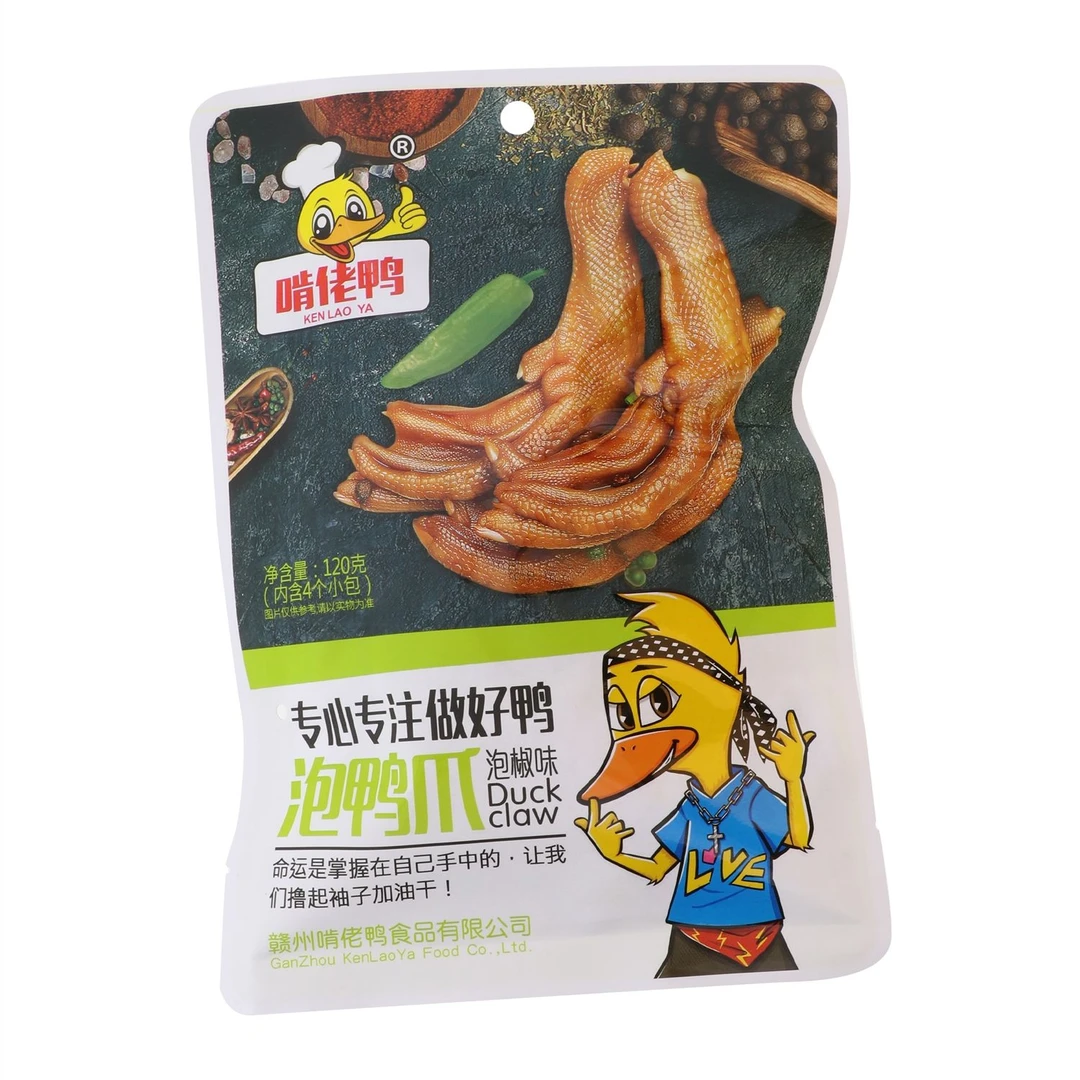 啃佬鸭泡鸭爪-泡椒味120g/包