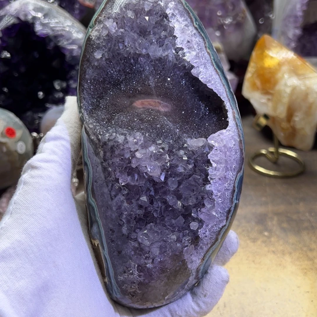 紫晶珠宝半成品未镶嵌大牙52