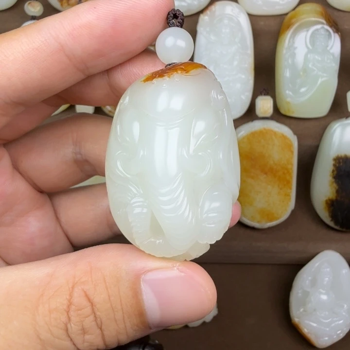 颈饰未镶嵌和田玉用****8