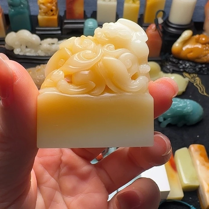 印石寿山石芙蓉石