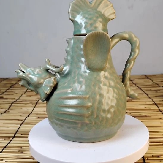 陶摆件汝窑高端收藏