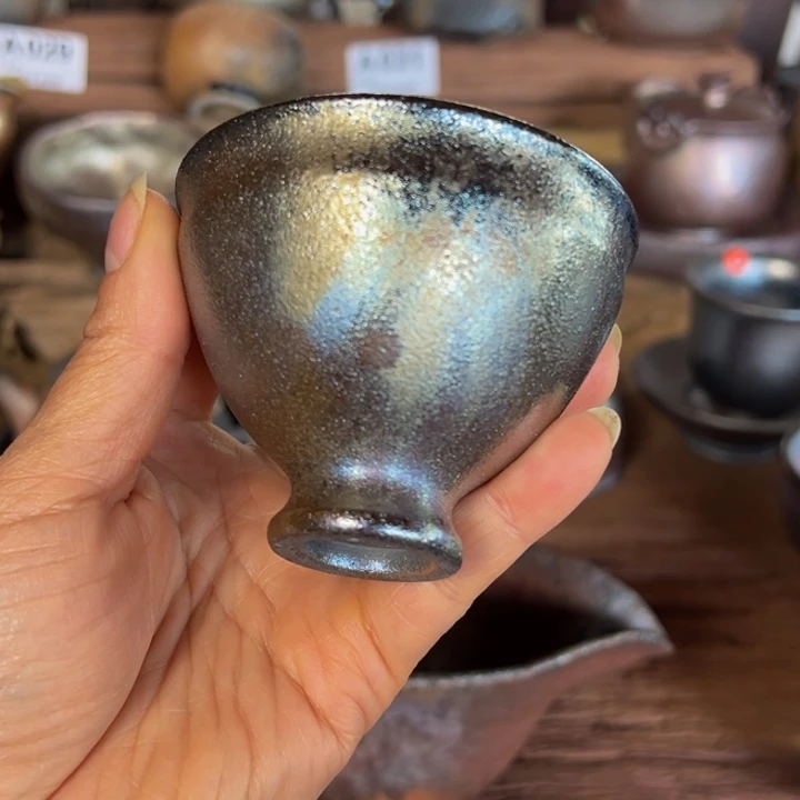 陶建水杨坤柴烧精品主人杯